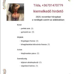 Tilda, Szexpartner VII. kerület, 18 év Nő VII. kerület Budapest Magyarország, +36701470779